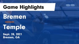 Bremen  vs Temple  Game Highlights - Sept. 28, 2021