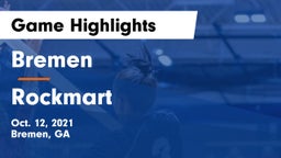 Bremen  vs Rockmart  Game Highlights - Oct. 12, 2021