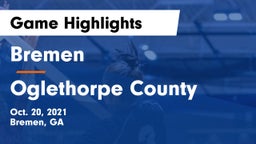 Bremen  vs Oglethorpe County  Game Highlights - Oct. 20, 2021