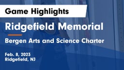 Ridgefield Memorial  vs Bergen Arts and Science Charter Game Highlights - Feb. 8, 2023