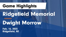 Ridgefield Memorial  vs Dwight Morrow  Game Highlights - Feb. 16, 2023