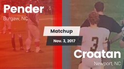 Matchup: Pender vs. Croatan  2017