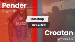 Matchup: Pender vs. Croatan  2018