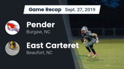 Recap: Pender  vs. East Carteret  2019