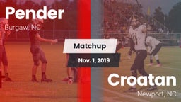 Matchup: Pender vs. Croatan  2019