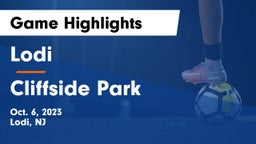 Lodi  vs Cliffside Park  Game Highlights - Oct. 6, 2023