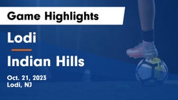 Lodi  vs Indian Hills  Game Highlights - Oct. 21, 2023