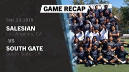 Recap: Salesian  vs. South Gate  2016