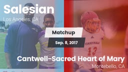 Matchup: Salesian vs. Cantwell-Sacred Heart of Mary  2017