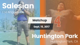 Matchup: Salesian vs. Huntington Park  2017