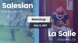 Matchup: Salesian vs. La Salle  2017