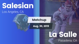 Matchup: Salesian vs. La Salle  2019