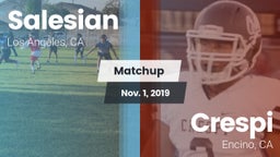 Matchup: Salesian vs. Crespi  2019
