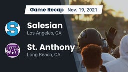 Recap: Salesian  vs. St. Anthony  2021