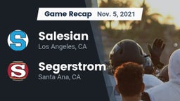 Recap: Salesian  vs. Segerstrom  2021