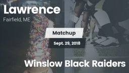 Matchup: Lawrence vs. Winslow Black Raiders 2018