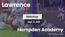 Matchup: Lawrence vs. Hampden Academy 2019