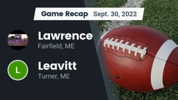 Recap: Lawrence  vs. Leavitt  2022