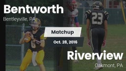 Matchup: Bentworth vs. Riverview  2016