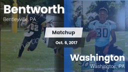 Matchup: Bentworth vs. Washington  2017
