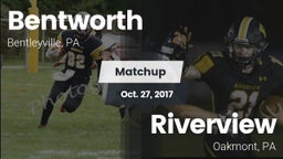 Matchup: Bentworth vs. Riverview  2017