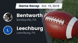 Recap: Bentworth  vs. Leechburg  2018