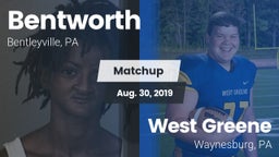Matchup: Bentworth vs. West Greene  2019