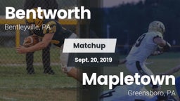 Matchup: Bentworth vs. Mapletown  2019
