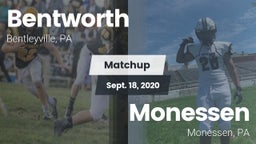 Matchup: Bentworth vs. Monessen  2020