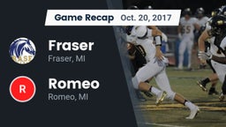 Recap: Fraser  vs. Romeo  2017