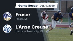 Recap: Fraser  vs. L'Anse Creuse  2020