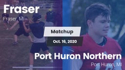 Matchup: Fraser vs. Port Huron Northern  2020