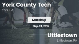 Matchup: York County Tech vs. Littlestown  2016