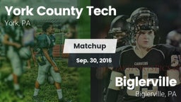 Matchup: York County Tech vs. Biglerville  2016