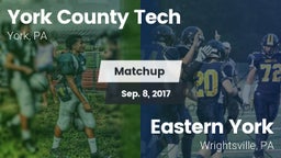 Matchup: York County Tech vs. Eastern York  2017