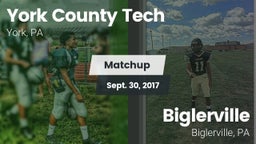 Matchup: York County Tech vs. Biglerville  2017