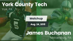 Matchup: York County Tech vs. James Buchanan  2018