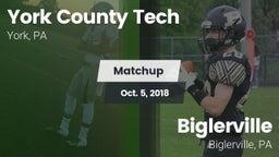 Matchup: York County Tech vs. Biglerville  2018