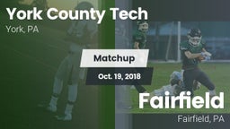 Matchup: York County Tech vs. Fairfield  2018
