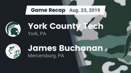 Recap: York County Tech  vs. James Buchanan  2019