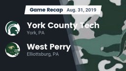 Recap: York County Tech  vs. West Perry  2019