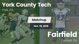 Matchup: York County Tech vs. Fairfield  2019