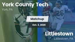 Matchup: York County Tech vs. Littlestown  2020