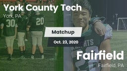 Matchup: York County Tech vs. Fairfield  2020