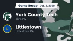 Recap: York County Tech  vs. Littlestown  2020