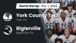 Recap: York County Tech  vs. Biglerville  2022