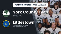 Recap: York County Tech  vs. Littlestown  2022