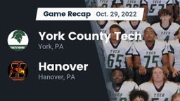 Recap: York County Tech  vs. Hanover  2022