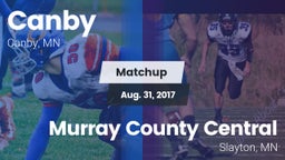 Matchup: Canby vs. Murray County Central  2017