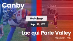 Matchup: Canby vs. Lac qui Parle Valley  2017